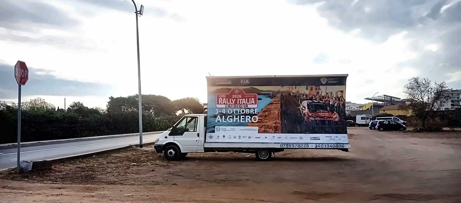 Noleggio camion vela Alghero